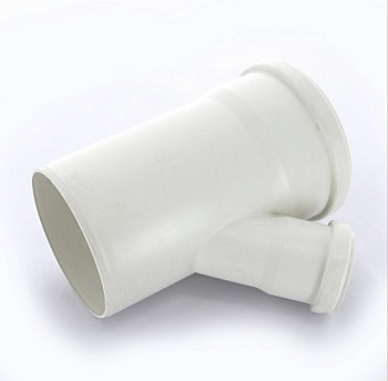 Тройник Ду110*50*45º бесшумный Sinikon